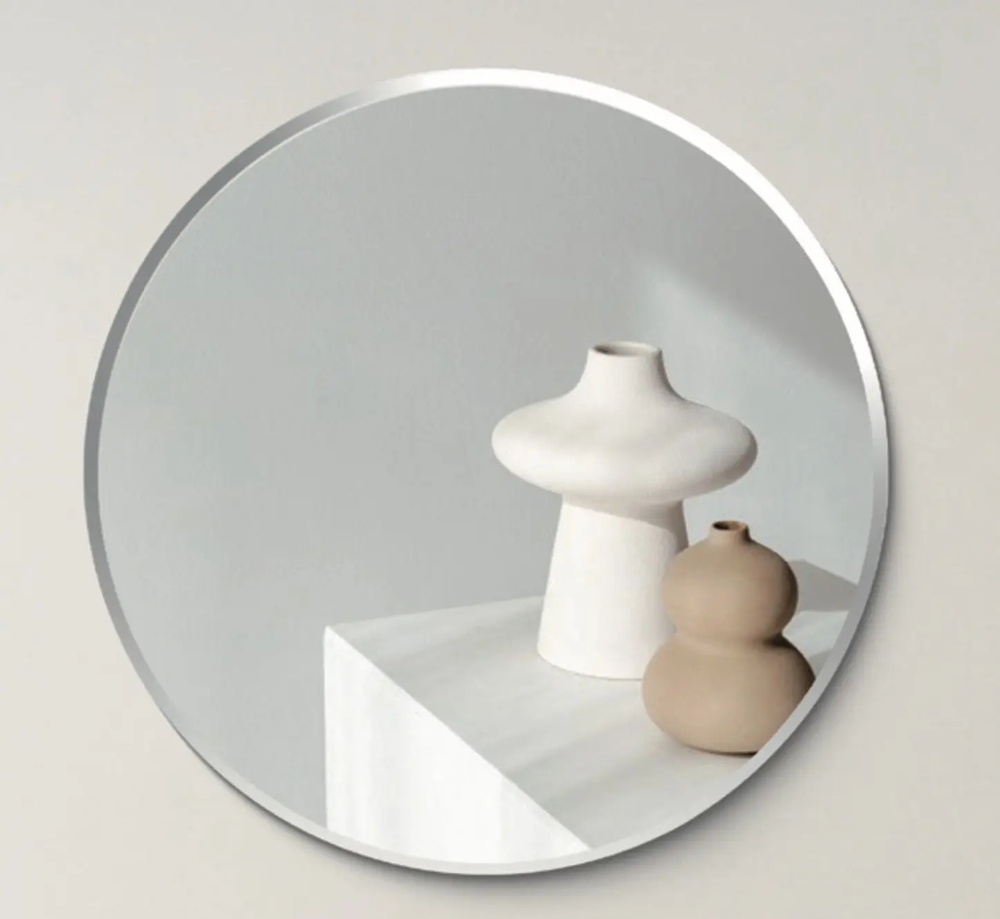 Frameless Mirror - View 1